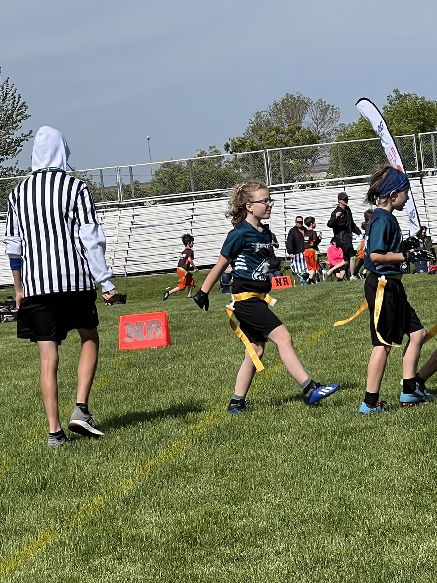 Ianmcarthur's tweet photo. The Eagles were soaring in the wind today! #RYFFL https://t.co/9zBms4EqZq