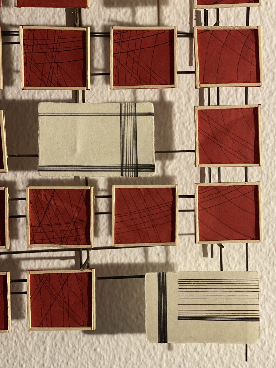 SD_RDAR's tweet photo. Week6, the fragile i made this week is this grid thing (no lamp this time)
#fragile #awagami #sculpture #weekly #maker https://t.co/rNlfr5MMLB