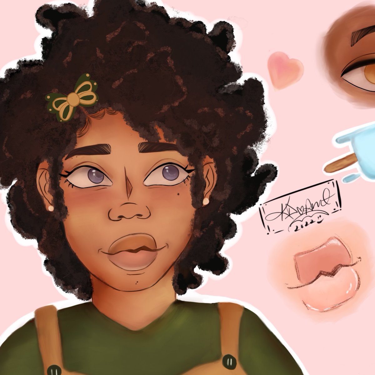 KittenDairy's tweet photo. This little cutie 🥰 

Speed drawing in comments 
#blackart #BLACKARTIST https://t.co/8pktoft2Mj