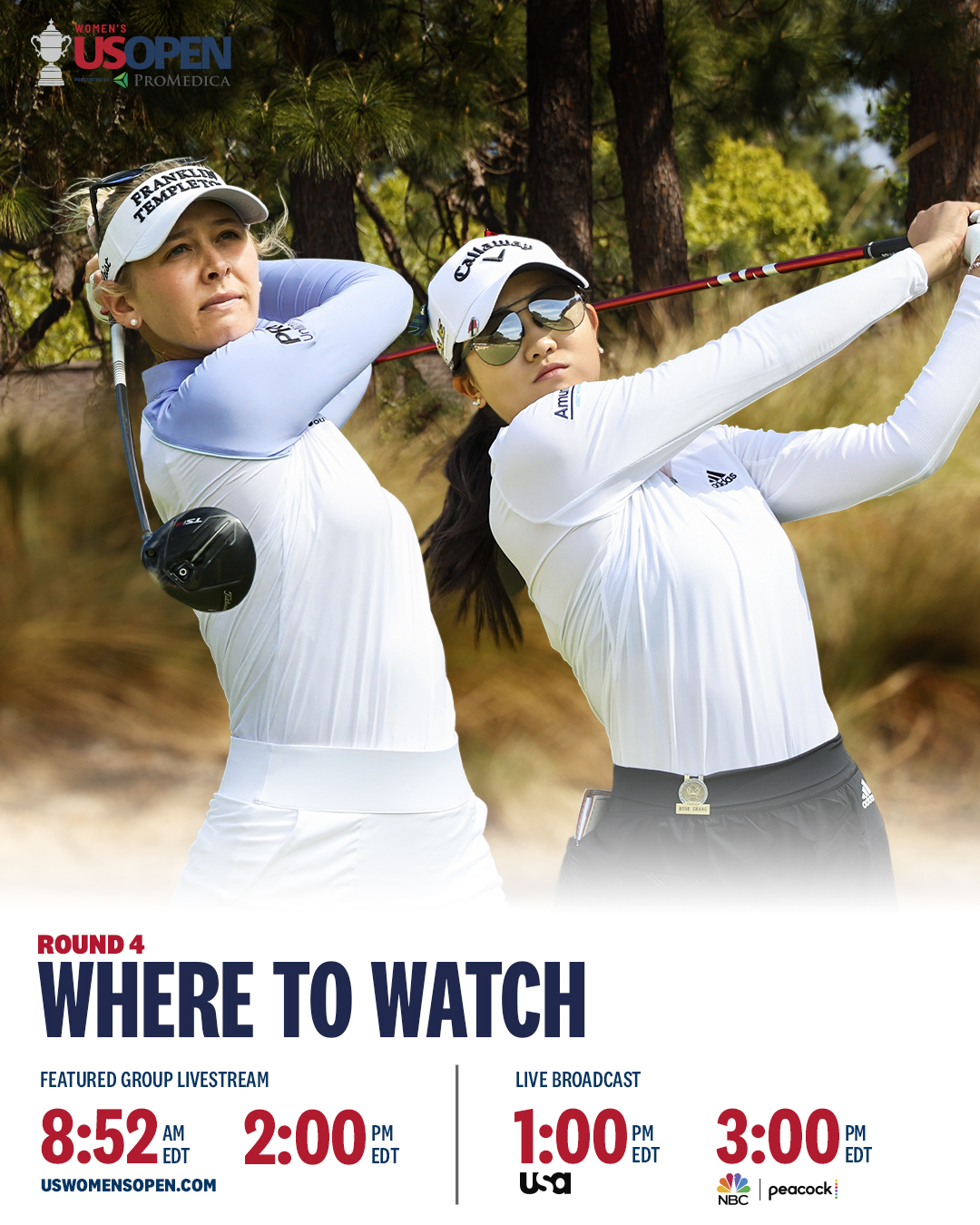 U.S. Women's Open (USGA) on Twitter "The final round of the 77th 