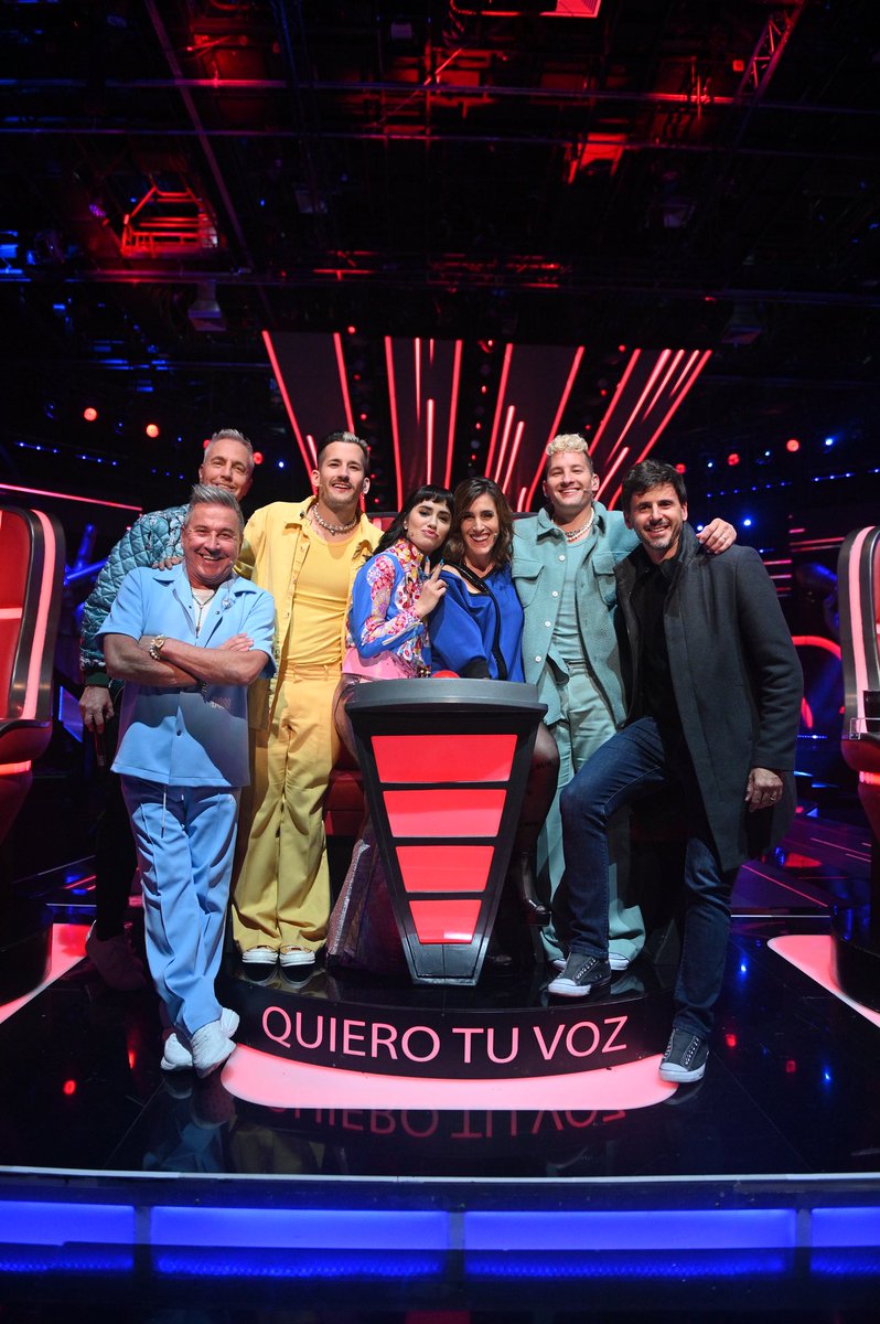 Aquí están… ellos son! Alta onda y buena vibra en el show de talentos más importante del mundo 🔥 Hoy 22:30 hs llega <a href="/LaVozArgentina/">La Voz Argentina</a> a <a href="/telefe/">telefe</a> 🙌 <a href="/marley_ok/">MARLEY - ALE WIEBE</a> <a href="/lalioficial/">Lali</a> <a href="/sole_pastorutti/">SOLEDAD</a> <a href="/montanertwiter/">Ricardo Montaner</a> <a href="/MauYRicky/">Mau y Ricky</a>🎤✌🏼