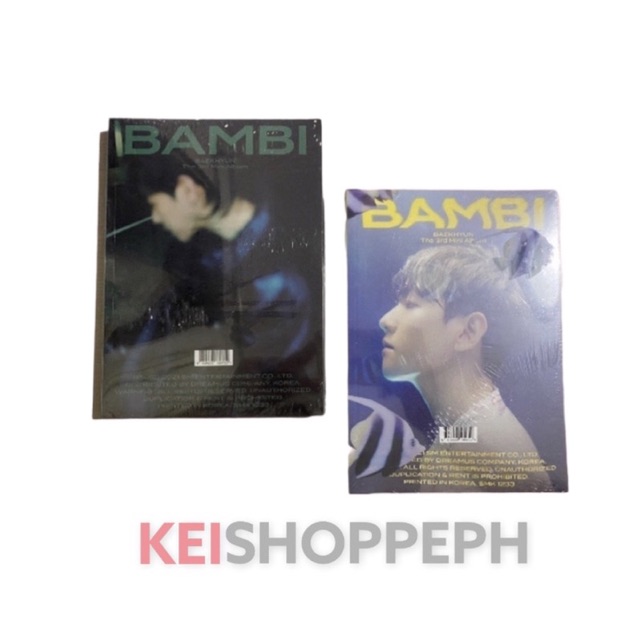 keishoppeph's tweet photo. I'm selling SEALED BAEKHYUN - Bambi Album (Photo ... for ₱650. Get it on Shopee now! https://t.co/QLnUkGV4HV #ShopeePH https://t.co/IIZDA2n4Zn