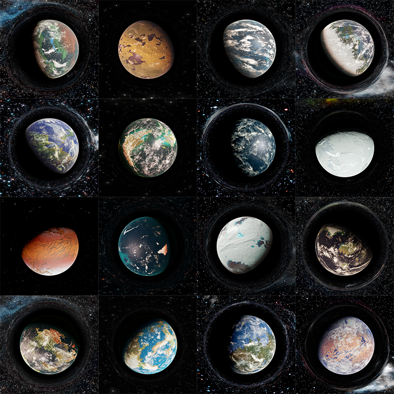 SolarscopeNFT's tweet photo. @NFTGalIery https://t.co/hmBJQDRwZA
A collection of artistically crafted and rendered NFTs to represent the possible observations of Exoplanets by a solar gravitational telescope. https://t.co/ydGmHHIutV