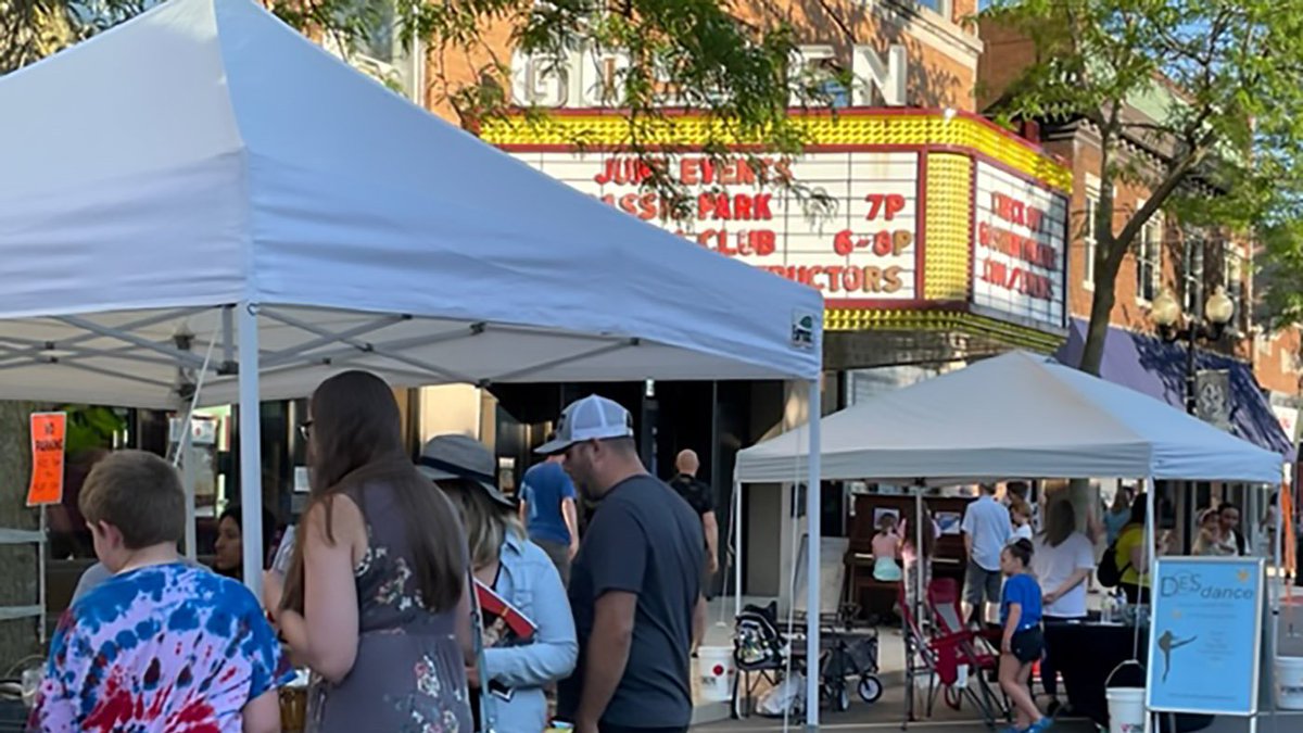 CressyEverett's tweet photo. Cressy &amp; Everett took part in First Friday festivities in Goshen, outside our office in one of the 19th-century buildings that line Main Street. The monthly First Friday block party showcases local businesses in the heart of downtown. We hope to see you at the next event! https://t.co/lRIEOBP9pi