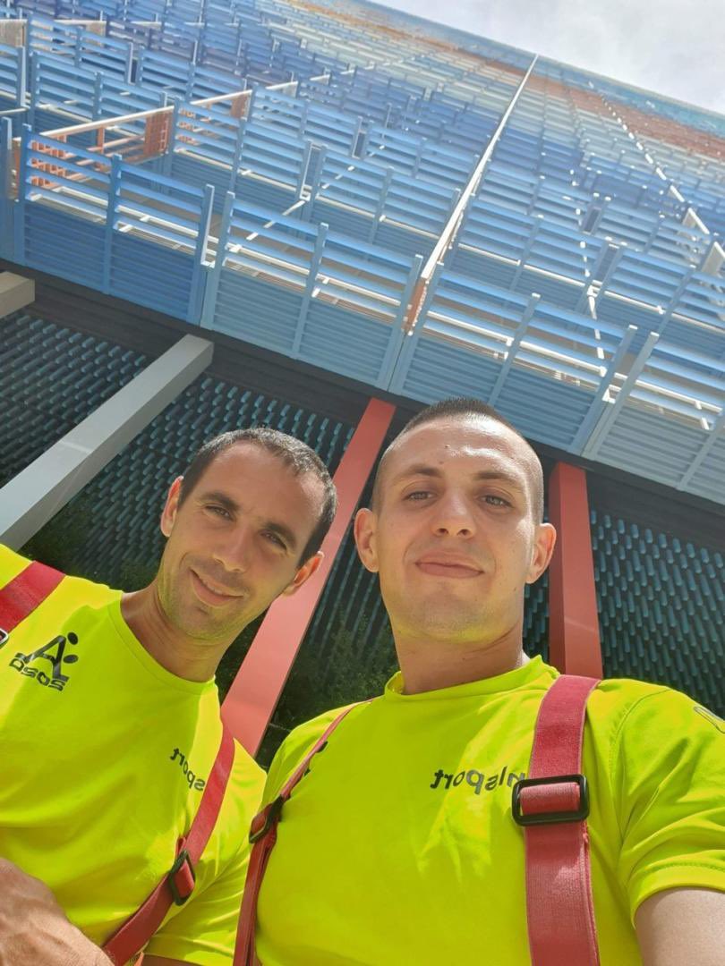 Bravo à Mathieu et Mickaël qui ont gravi en binôme les 30 étages de la Tour La Marseillaise en 7’59’’ lors de la #FireXTrem ! Ils se classent en 8ème position sur 106 équipes engagées 💪 
<a href="/udsp84/">UDSP84</a> <a href="/sdis84/">SDIS de Vaucluse-84</a>