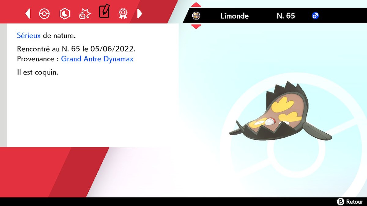 Chrink_Sh's tweet photo. 12 ème shiny pour le #CommunityDexFR l'un des pires Pokémon existant, Limonde de Galar en 131 rencontres... https://t.co/k79NZWIx8W
