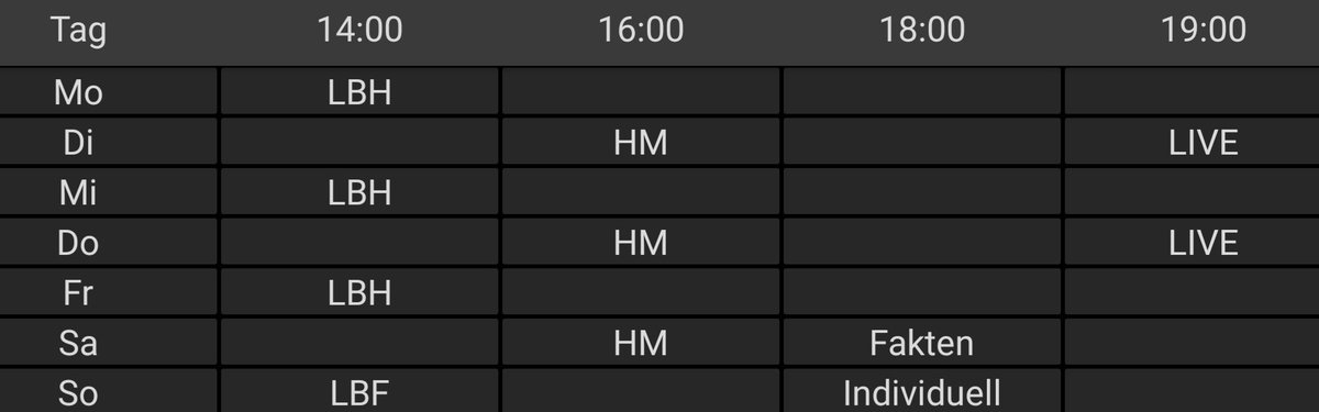 Hätte da auch mal einen Vorschlag 😊 <a href="/dagilp_lbh/">dagilp_lbh 🐨🫶</a> 
(Individuell: Skript/Kochvideo/Dagitest)
Gerne RT 😊