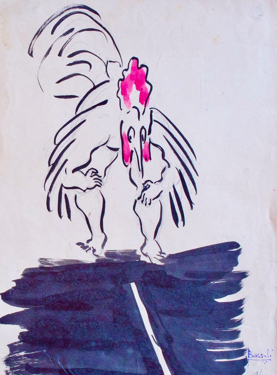 🐔 Nothing to see here, just a giant chicken undecided what to do.

🐓 If you feel pulled in, perhaps you should find out why, and take a look at «Chickens don’t cross the line» by R. Bassoli here: opensea.io/assets/ethereu…

#art #contemporaryart #NFT #NFTartists #tfgp