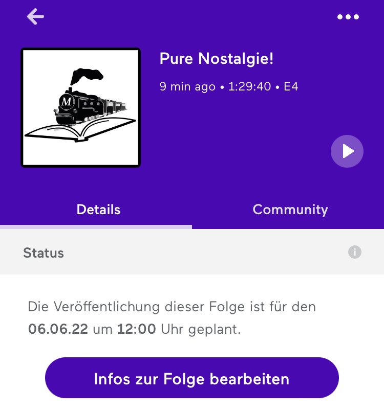 Morgen um 12 ist es soweit! Die neue Folge mit Verena geht an den Start💞🙈! Schaltet ein!