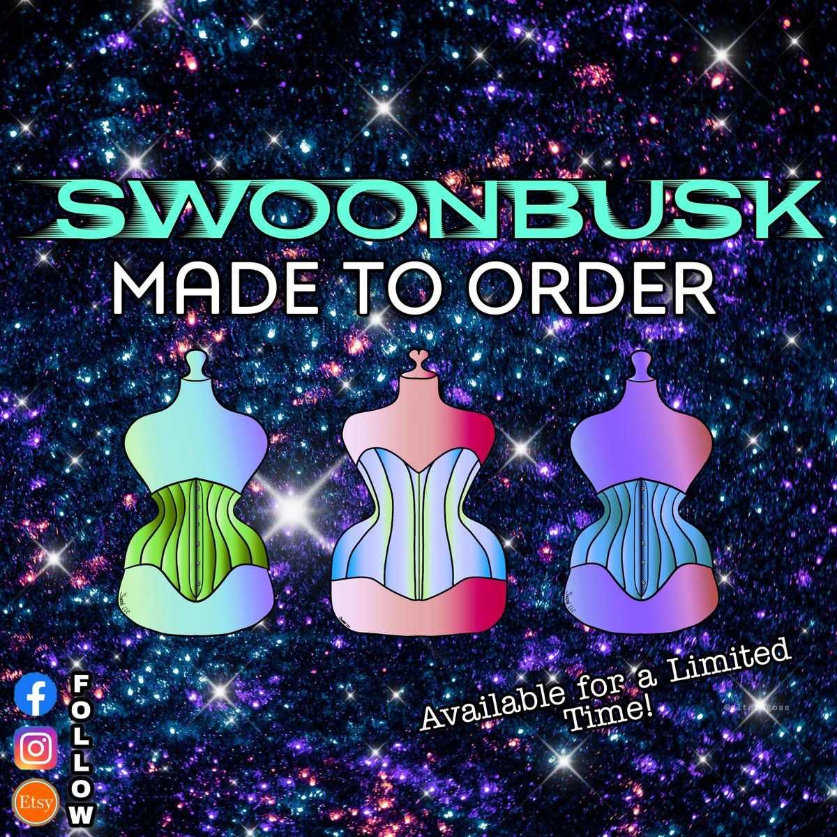 MADE TO ORDER now available on Etsy! #corsetry #corset #corsets #tightlacing #steelboned #swoonbusk #mysticcitycorsets #corsetsforbackpain