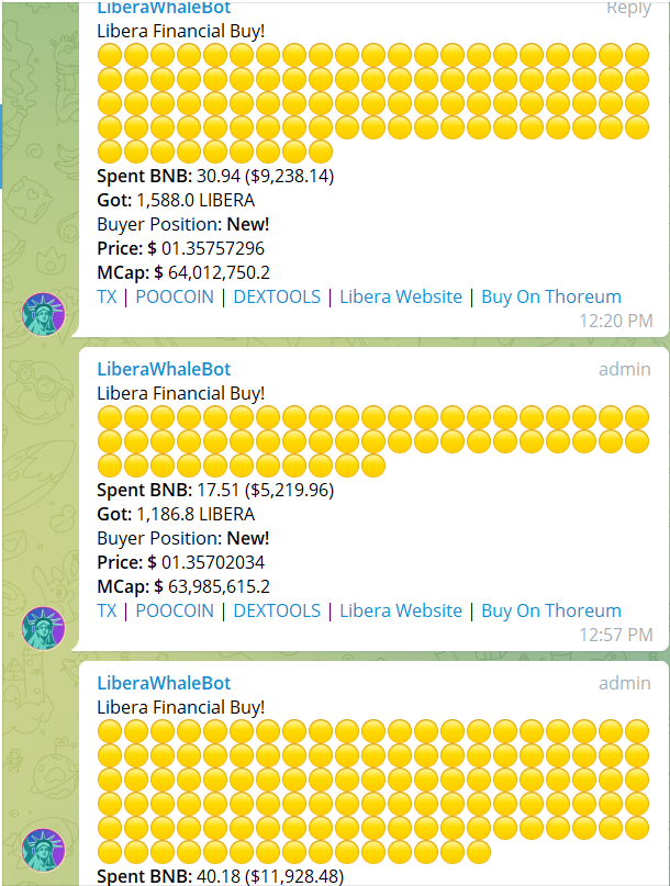 Alexa14679201's tweet photo. #Huge Buy On $LIBERA ! 😱🔥🚀

Achieve your dreams with Libera - Libero 🔥〽️

Join : https://t.co/hy8vkf3XWZ

@Liberofinancial - #cryptocurrency 
 #Defi3 #FaaS $Titano $FLOKI $SHIB $DOGE $MCC #100xgem #100xGems #1000xgem #1000xcoin #100xCoin #100xzoom #BNB #BTC #BNBChain https://t.co/NAP8MaXG8G