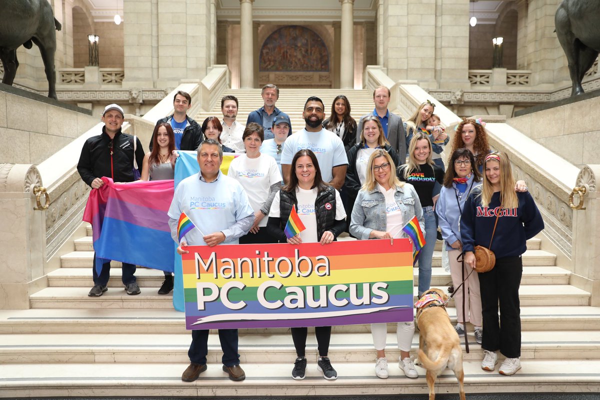 Celebrating equality, diversity and inclusion. Happy Pride Winnipeg! #pridewinnipeg #pridewpg #mbpoli