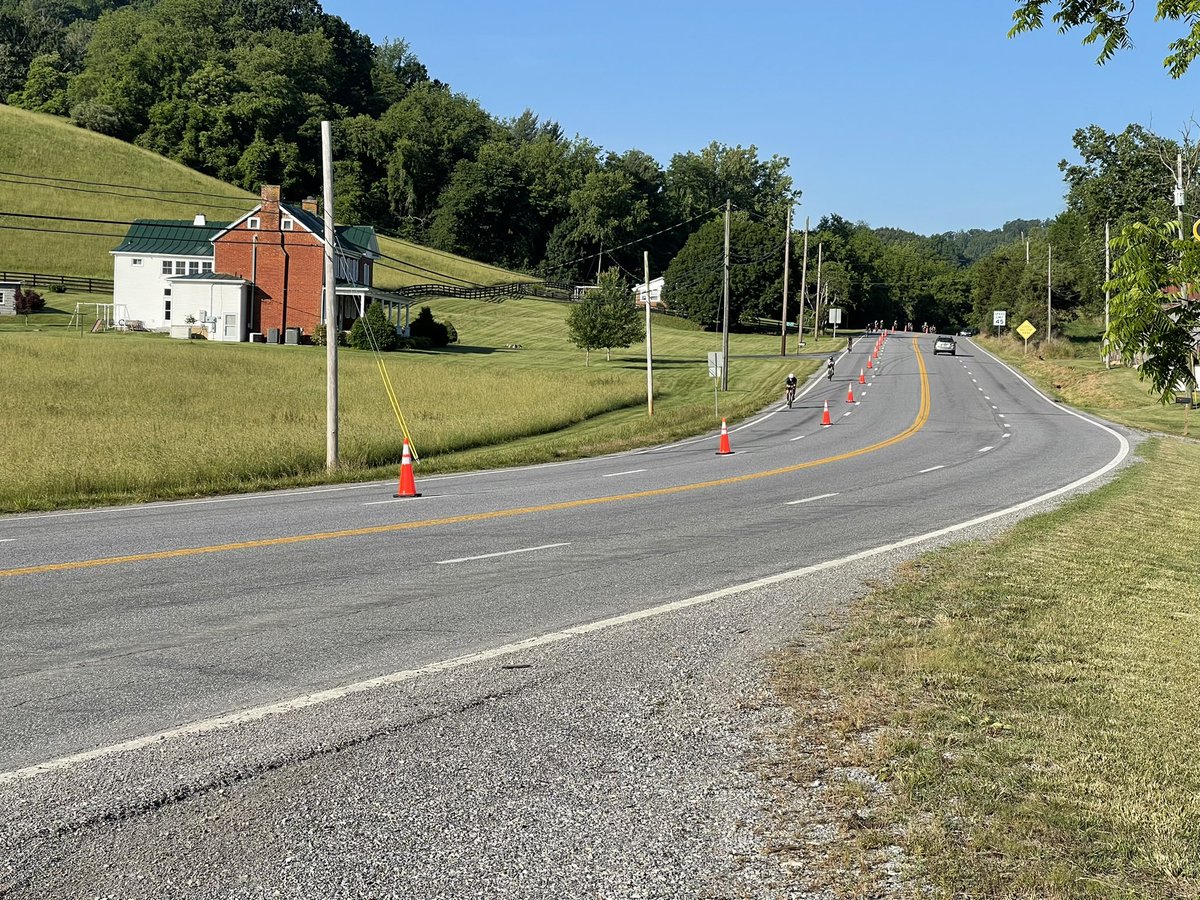 botetourtcounty's tweet photo. We are proud of the @IRONMANtri athletes that visited Botetourt today! Thank you to the county staff, volunteers and partners that made this event a success! Come back and visit #bocova soon! #bocobrag https://t.co/3gDeMH4qi7