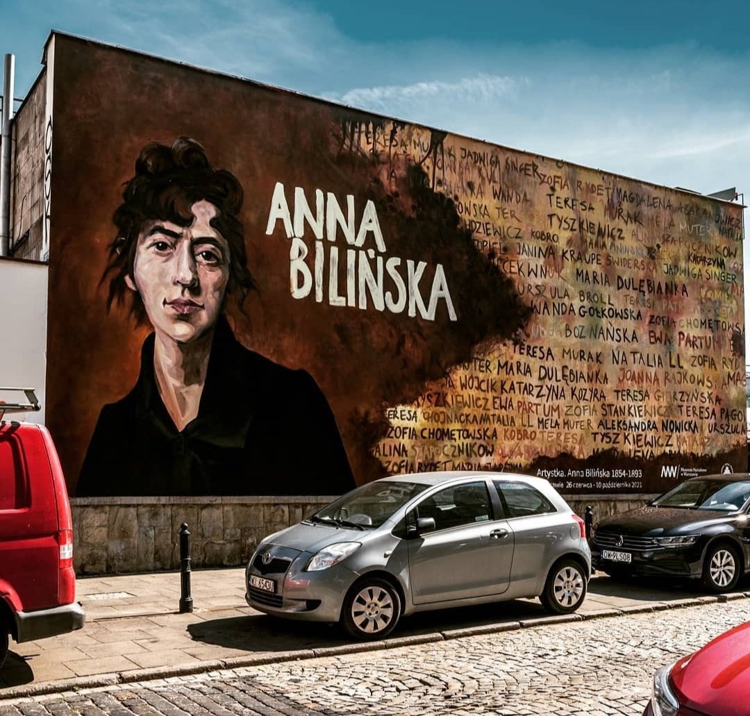 MolinaStreetArt's tweet photo. Tribute to Anna Bilińska by Polish Goodlooking Studio in Warsaw, Poland (2021) #goodlookingstudio #annabilinska #warsawstreetart #streetart #lamolinastreetart 📷 by @mdziurkowski via artist https://t.co/yp4GzMYg1d https://t.co/ZvCKqi3Pqd