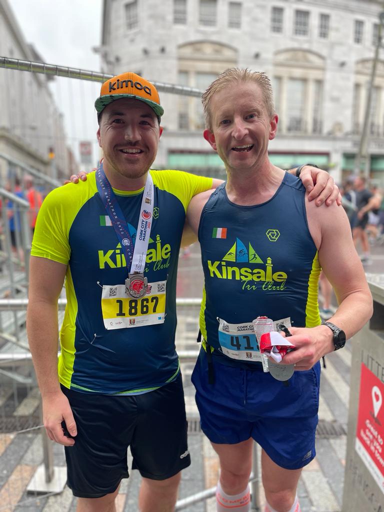 PeterMannion10's tweet photo. #CorkCityMarathon22 completed. Massive thanks to the crowd/friends that came out to support &amp; my family for joining at numerous points around the course. For anyone thinking of doing it, I couldn't recommend it enough!!
Check out my activity on Strava: https://t.co/YEwR6THLYl https://t.co/Fn4khPnGUg