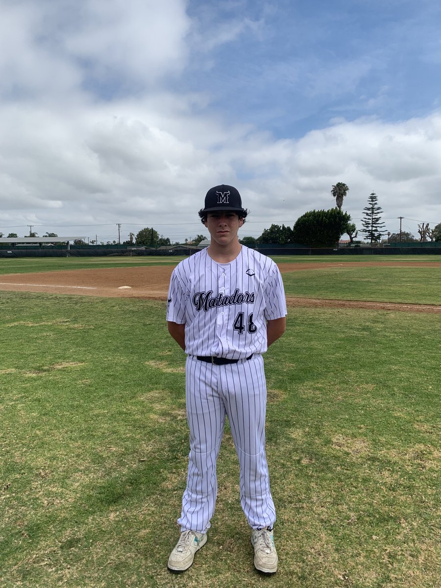FiveToolCA's tweet photo. F: @PFA_Matadors 2025 3, California Rays Baseball 0
PoG: Alex Stern 5.1 IP, 0H, 0R, 1BB, 9K https://t.co/Ho23LEqfQI