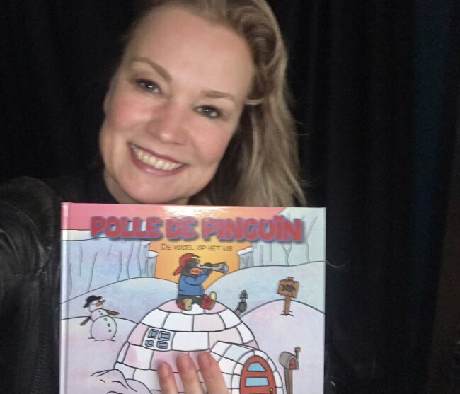 Today I did a follow-up interview for the Nieuwsblad van Huizen, an article about my first children's book next week, and two pages in the Gooische glossy magazine TamTam at the end of this month!  Polle the Penguin Focus &amp; Fun Foundation #childrensbook #musicworkshops