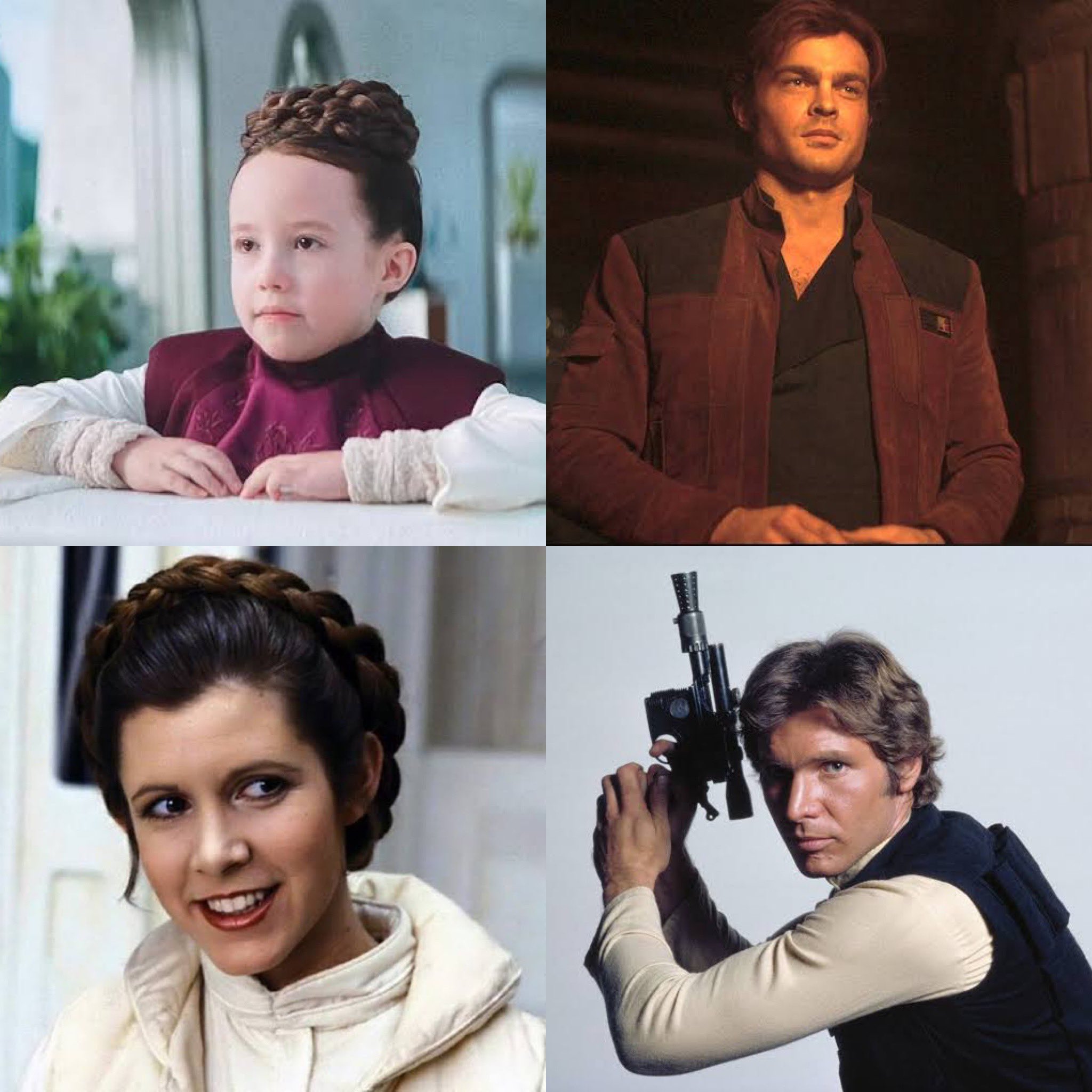 Ardilla humedad R Sombra del Imperio #BadBatch #TheMandalorian on Twitter: "Solo un  recordatorio… Han y Leia se llevan 13 años, y la serie de Obi Wan Kenobi  donde vemos a la pequeña Princesa Leia, sucede