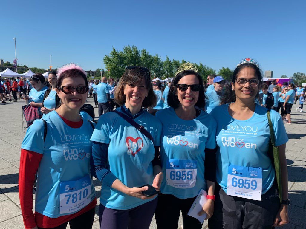 #Ottawa truly showed up today for women’s mental health at <a href="/RunForWomen/">Run for Women</a> supporting <a href="/theroyalfdn/">Royal Ottawa Foundation</a>! So grateful for your support. #ottrun4women #RunforWomen