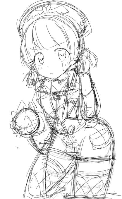 (最初はナースにしようとしたけどいいフリーの背景が見つからなくてチアに変更💤 