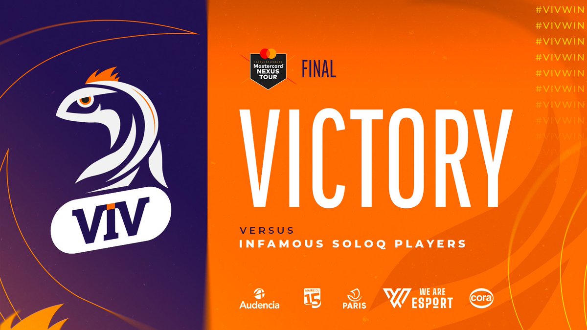 ON REMPORTE CETTE ÉTAPE SANS PERDRE UNE SEULE GAME EN PLAYOFFS !

ON PRENDS LA DEUXIÈME PLACE DU CLASSEMENT GÉNÉRAL ! #VIVWIN

Merci <a href="/Hiro_LoL9/">Hiro</a>, <a href="/SkewMond_09/">SkewMond ☃️</a>, @Manoblood_lol, @Bibou_LoI, <a href="/Nsurr2/">Nsurr</a>, <a href="/Clampy8/">clampy</a>, <a href="/HoreusLoL/">Horéüs</a> et <a href="/Milan__J/">Milan</a> 💪

#IViVSURVIVE