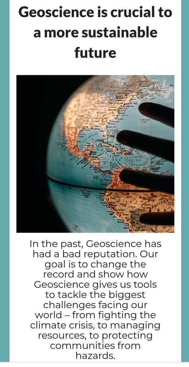 UrkupayawarSA's tweet photo. Las Geociencias son imprescindibles para un futuro sostenible. Las Geociencias nos brindan herramientas para luchar contra la crisis climática hasta administrar los recursos y proteger a las comunidades de los peligros naturales.
#EnvironmentDay @u_ikiam  #Geociencias https://t.co/5IZdyh67YQ