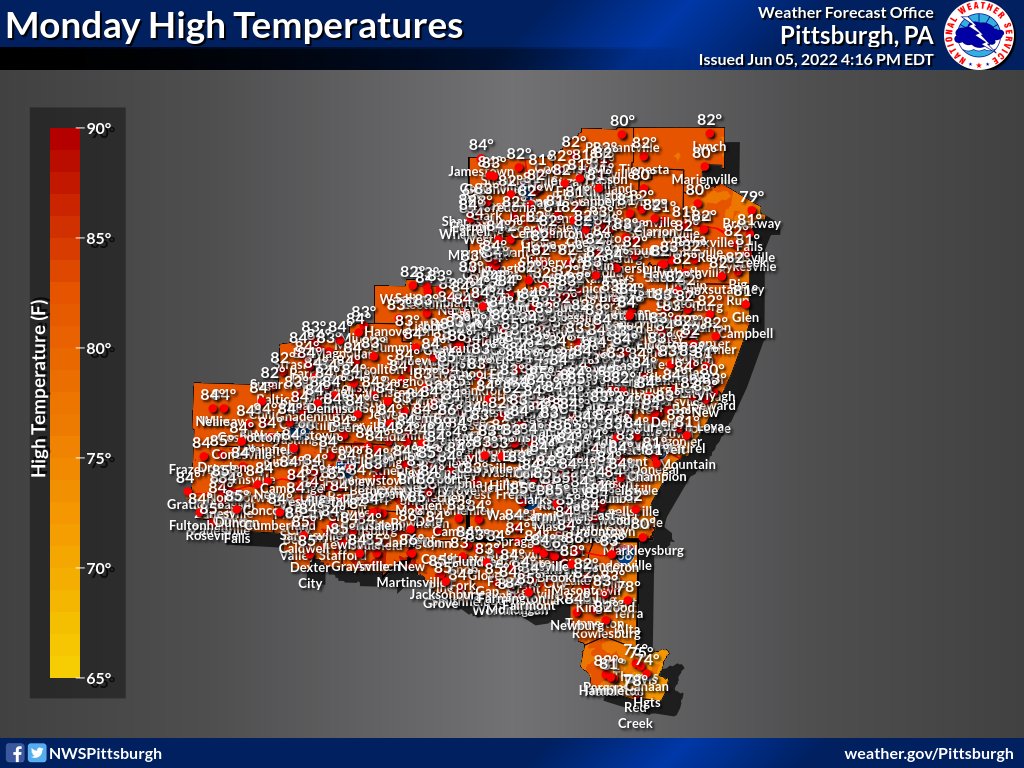 NWS Pittsburgh tweet media