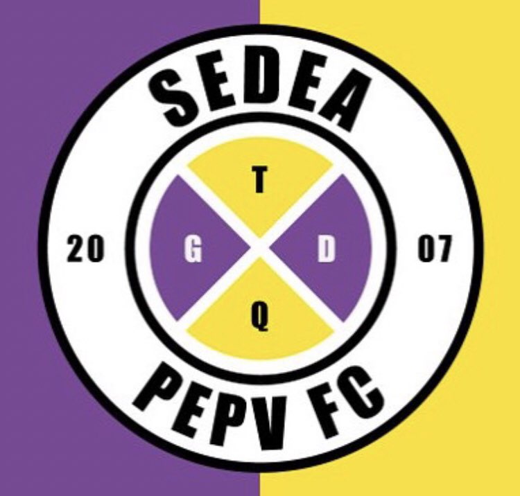 MurrayTerriers's tweet photo. 🎨 #BFL Badges ⚽️ 

#SedeaPepvFC 🏖 

✅ Traditional Purple &amp; Yellow
✅ Quadrant in centre of badge
✅ Founding date of 2007
✅ Acronym of SPFC in Slovpepperian 

#Sedea #Pepv #SPFC #TQGD #AzarakPark #Slovpepper #Football #GraphicDesign #LogoDesign #FootballBadges #FootballLogos https://t.co/dmq3siw2HZ