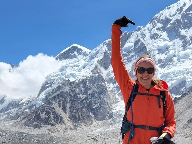 BCBSAZ's tweet photo. Roseann literally took our motto #DoLife to a whole new level! She hiked to #EverestBaseCamp in Nepal, which is at an elevation of 17,598 ft.

About this, she said: "Such a beautiful landscape! Our anticipated 72-mile round-trip turned out to be more like 95!" https://t.co/srkPHbZB8i