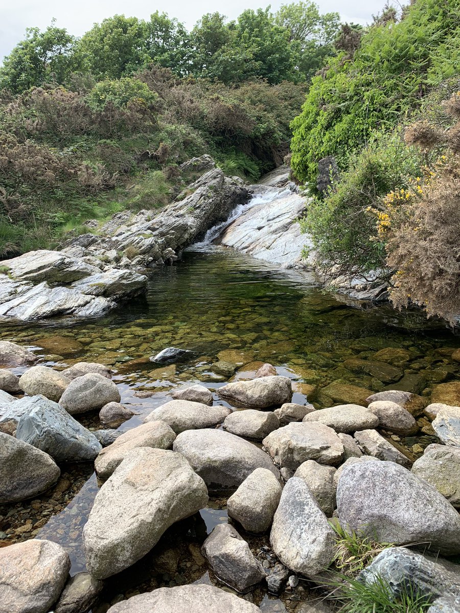 Cracking day up Slieve Binnian followed by a dip in the river…#beautifulireland