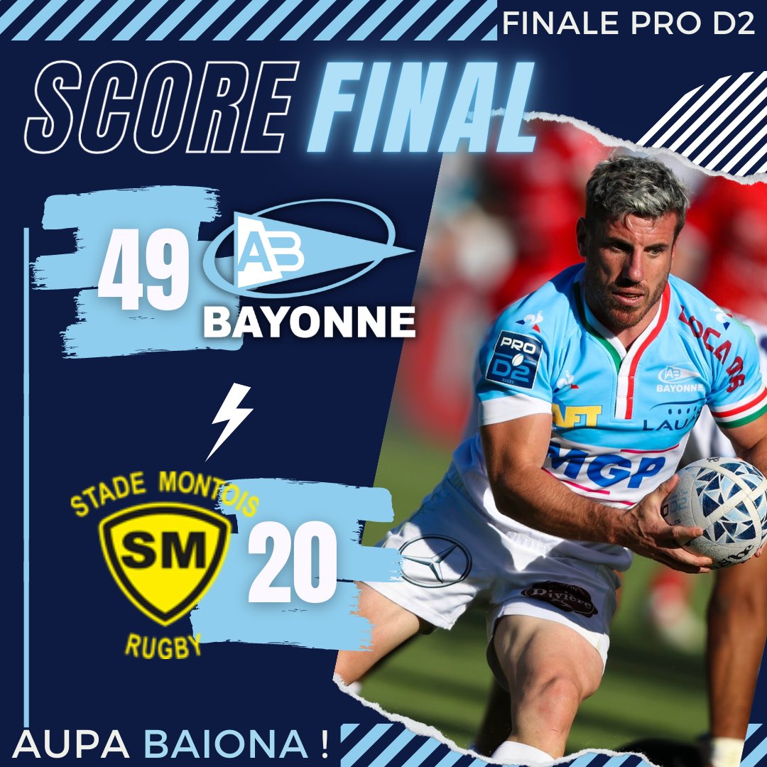 Aviron Bayonnais tweet media