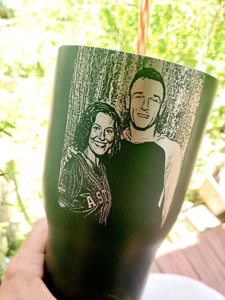 bls78momma's tweet photo. Using my cup today, sending good juju to my boo! #my3rdbaseman #getoutofthisrut #LevelUp @ABREG_1 #LETSGOASTROS https://t.co/XOg9iTKum3