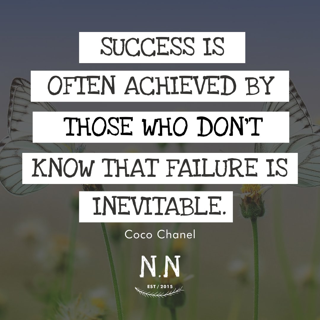 Don't expect failure. 

If you're worried about everything that could possibly go wrong, you'll lose confidence in yourself and your abilities! 

Staying assured and hopeful can manifest positive outcomes!