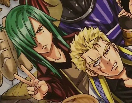 HalcyonGreenie's tweet photo. I am now realizing, some of my favorite ships have something very much in common 💚💛 #zosan #tsukkiyama #fraxus https://t.co/hmuAjaHeie