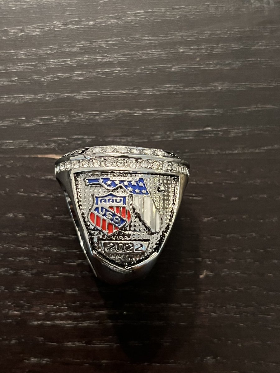 Another ring to add to my collection. Squad went 3-0 in Daytona. We won 17U AAU State Championship. 🏀🔥<a href="/I_AM_CoachE/">LEGENDARY ELITE TRAINING</a> <a href="/FGBvsEveryone/">@FGBvsEveryone</a> <a href="/PGHFlorida/">Prep Girls Hoops Florida</a>