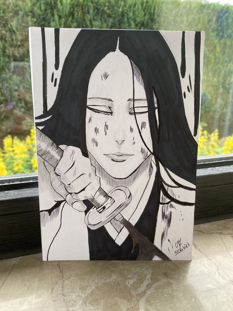 kyandisusart's tweet photo. Petit dessin de Unohana pour la collab bleach🔥
#collableach22 #BLEACH https://t.co/7LFmT5TpgL