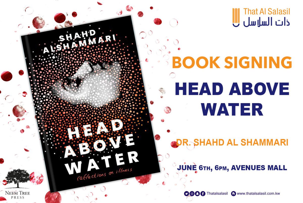 Tomorrow’s book signing will be at <a href="/THATALSALASIL/">That Al Salasil | ذات السلاسل</a> at 6 pm. Come along if you have time أتشرف في حضوركم