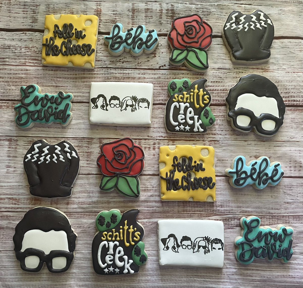 chopstxart82's tweet image. Schitt’s Creek #schittscreek #ewwdavid #foldinthecheese #cookies