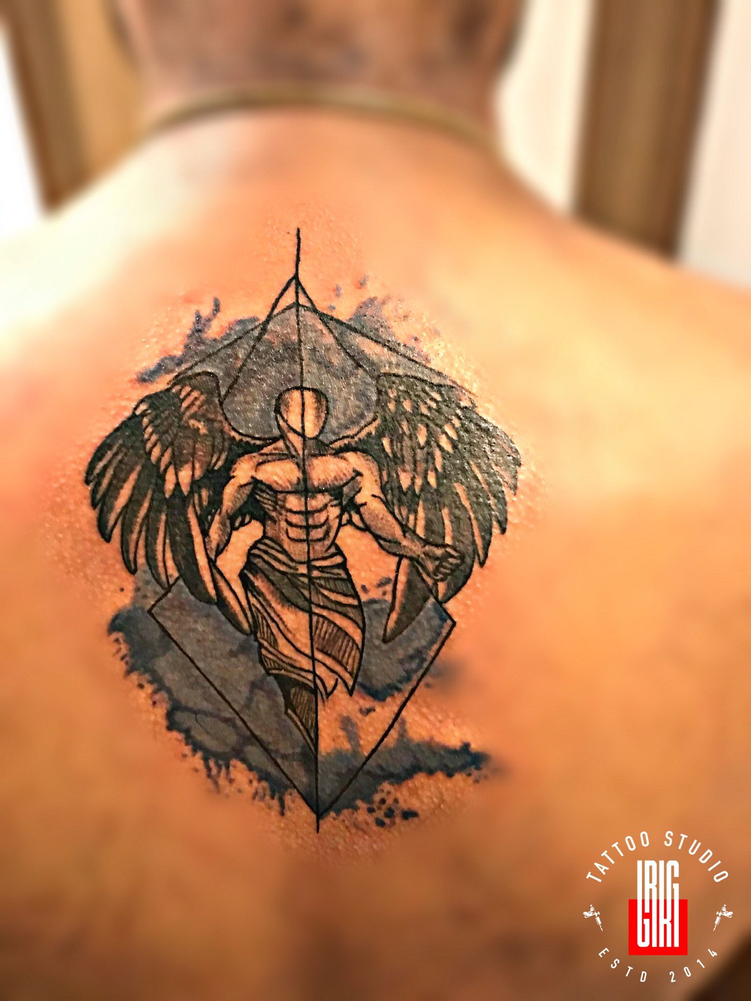 IRIG Tattoo Studio on X: "Tattoo done at IRIG Tattoo Studio by artist  Girish Gowda . Contact 9742963373 . . #irigtattoostudio #tattoo  #tattoodesign #tattooart #besttattoo #worldrecordholder #sahakarnagar  #fiverrseller #art #drawing #ArtistOnTwitter ...