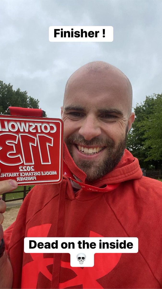 Today I completed my 1st middle distance triathlon. I really struggled to find time to train for the bike leg, in the week prior I couldn’t find my wetsuit or goggles, my Airbnb cancelled my pre race accommodation so prep could have been smoother too! But I did it ! 🏊‍♂️ 🚴 🏃‍♂️