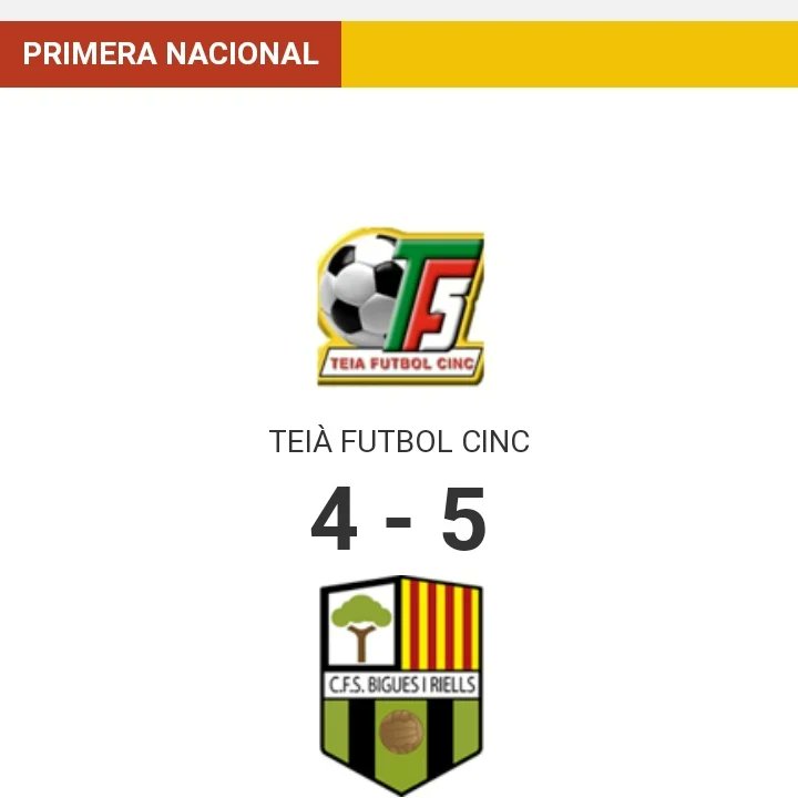 CFSBiR's tweet image. #resultat #fcfs #futsala #futcat #primeranacional #bir #valles #cat  #catalunya #elbalonestuamigo #semprejunts @futsalcat_oficial 

#1,2,3 Bigues i Riells!!! 🟠⚫⚽️ @FUTSALCat