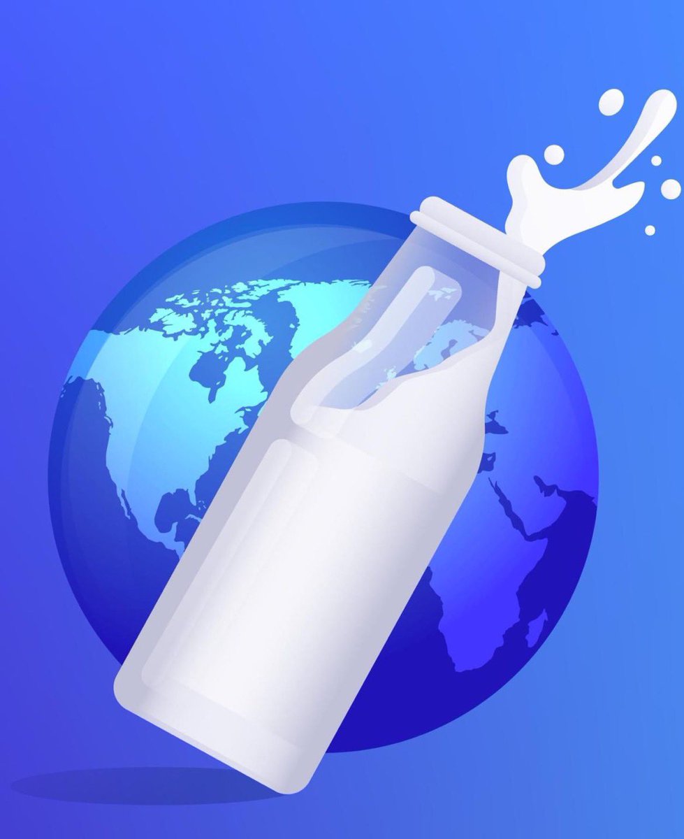 BrownFoods1's tweet photo. It seems more than a coincidence that World Milk Day (June 1) and World Environment Day (June 5) fall in the same week. Reminding how critical it is to reduce the carbon footprint of our dairy industry for a sustainable future, which is our mission @BrownFoods1 - UnReal Milk! https://t.co/FQUKSAqH1n