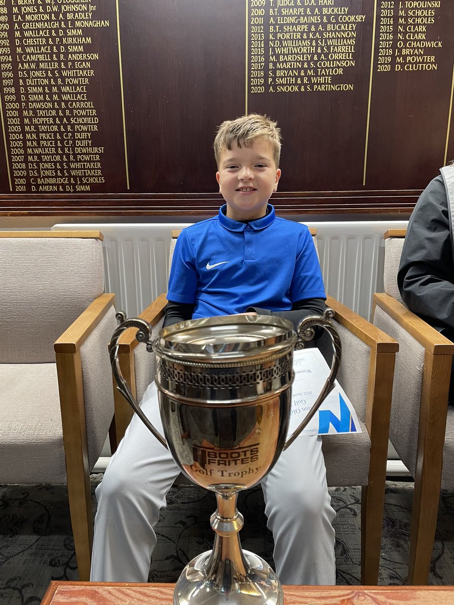 Junior captains day champ 2022 <a href="/plattipuss/">linda platt</a> @LostockPri <a href="/BoltonOldLinks/">Bolton Old Links Golf Club</a> 🏆🏆🏆
