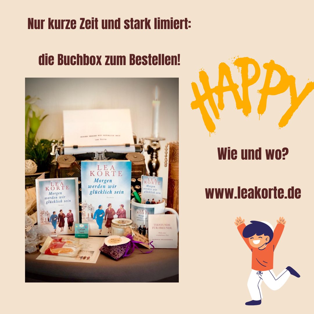 Nur kurze Zeit und stark limitiert: die Buchbox zum Bestellen!
Einfach eine Mail an: leakorte@leakorte.de
Ihr findet darin den Roman, eine doppelseitige signierte Autogrammkarte, ein Lesezeichen, eine Kerze mit Eiffelturmanhänger und viele weitere liebevoll ausgesuchte Details.😘