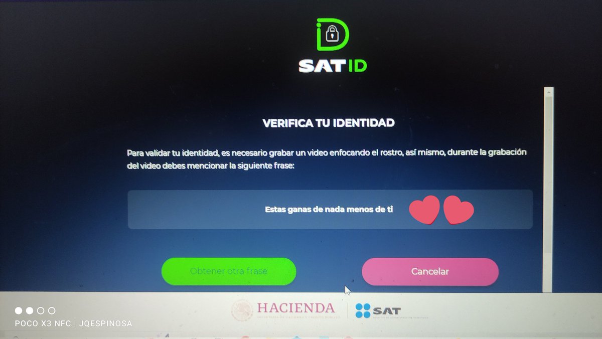 jessijacky's tweet image. Hasta la página del @SATMX  lo sabe #SatID 🤪