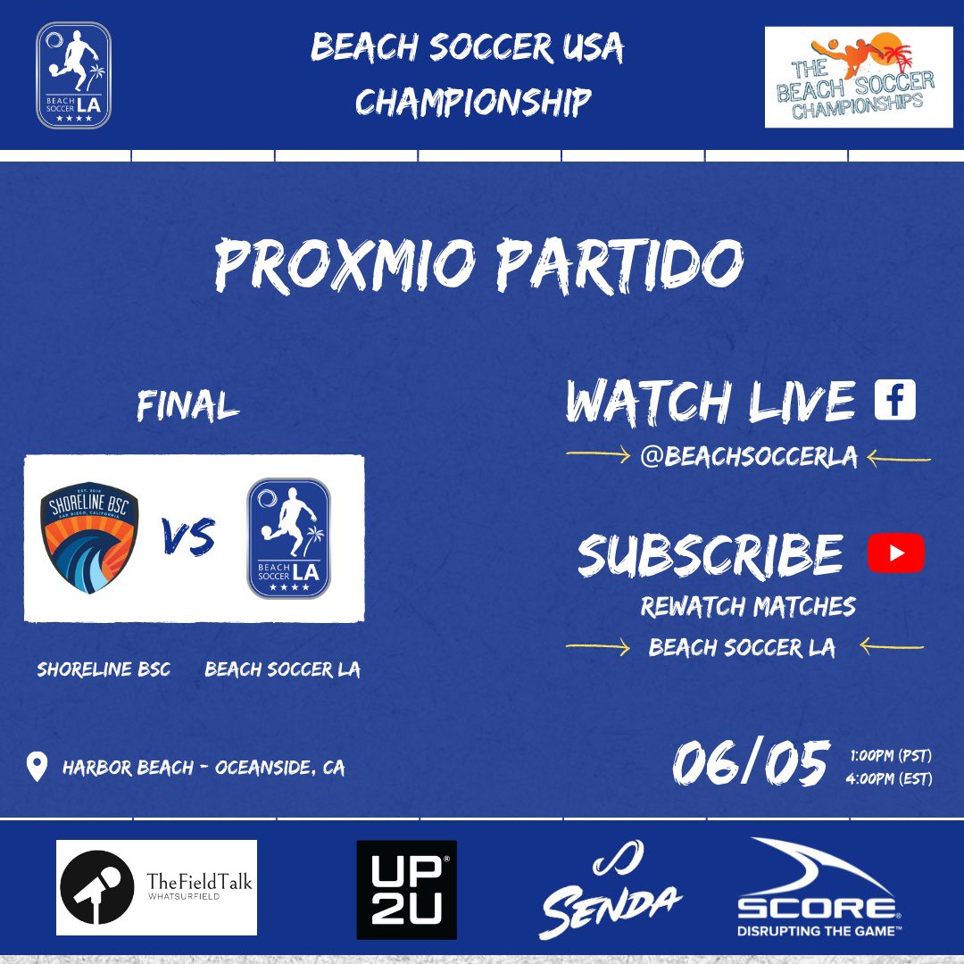 Let’s do this

#BeachSoccerLA #beachsoccer #soccer #futbolplaya #oceanside