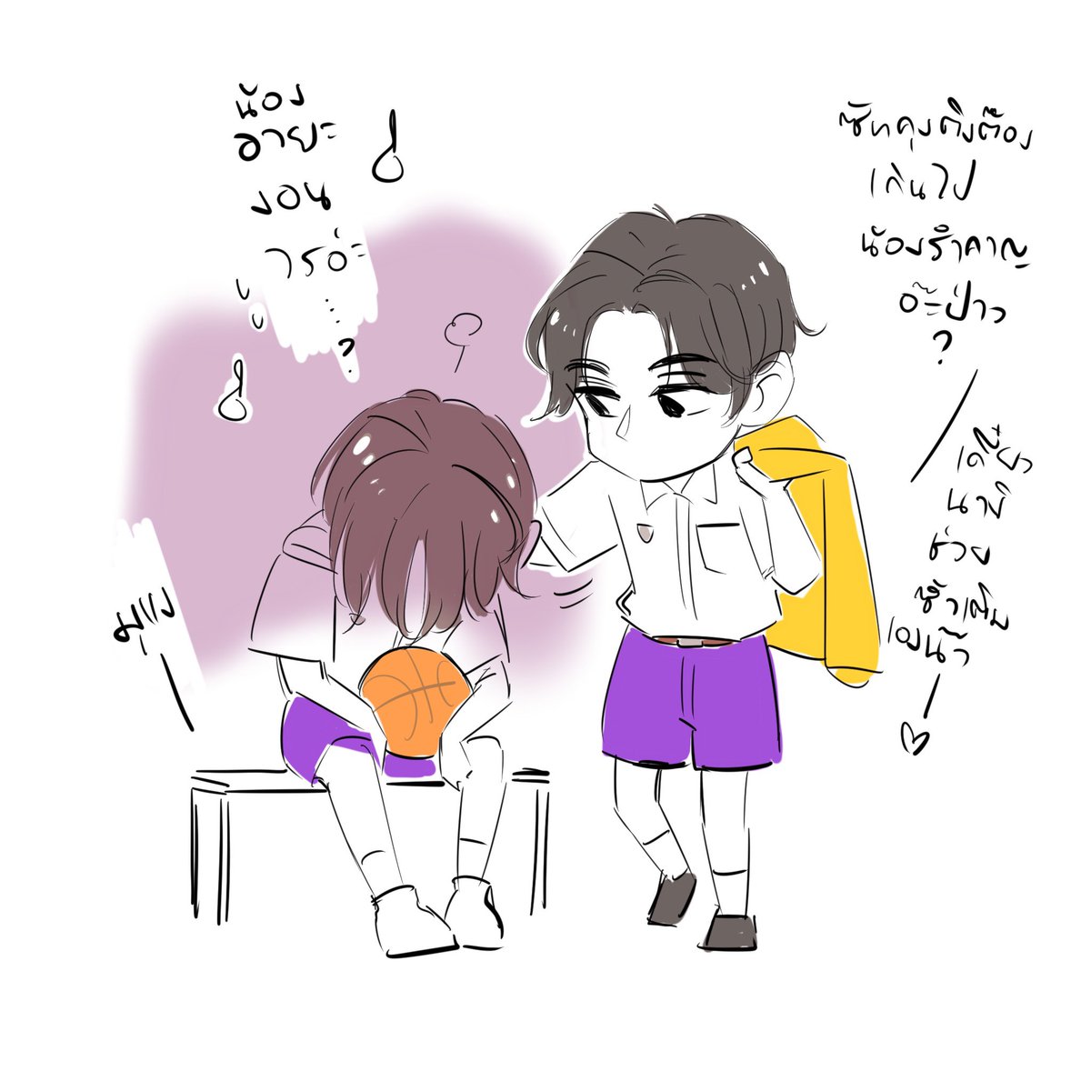 ผมอ่ะ! ผมน่ะนะ!! ก็เป็นหนุ่มตัวเร้กขายขำนะ!! 

#สหะเนินขาสั้น 