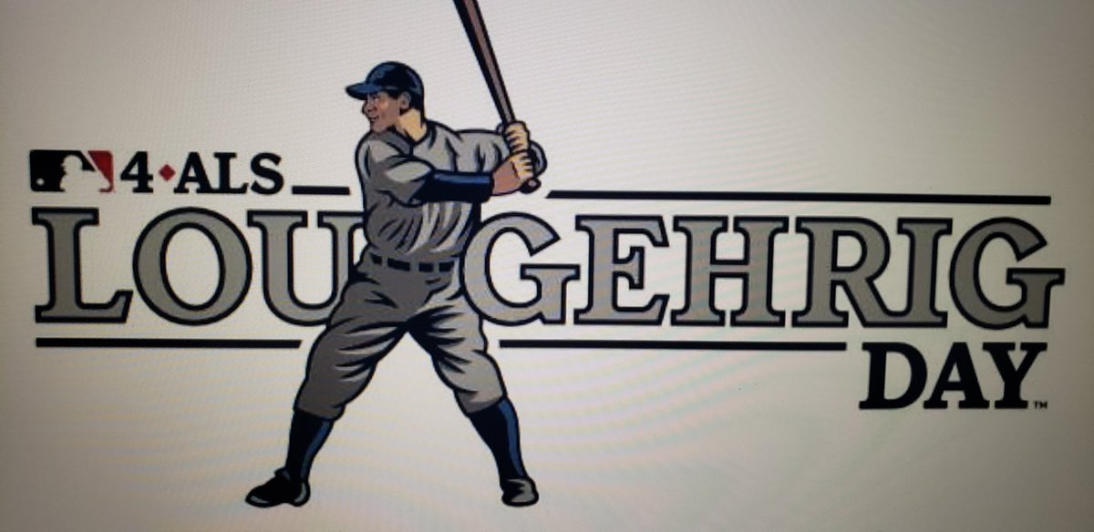 Walnut5kALS's tweet photo. MLB celebrated its 2nd annual Lou Gehrig Day Thursday, June 2, helping raise awareness and funds for ALS! We are just less than 4 weeks from our event to help do the same! Join the cause and sign up and/or donate today! https://t.co/qpXdvXNIwY https://t.co/ra8z5dBJvB