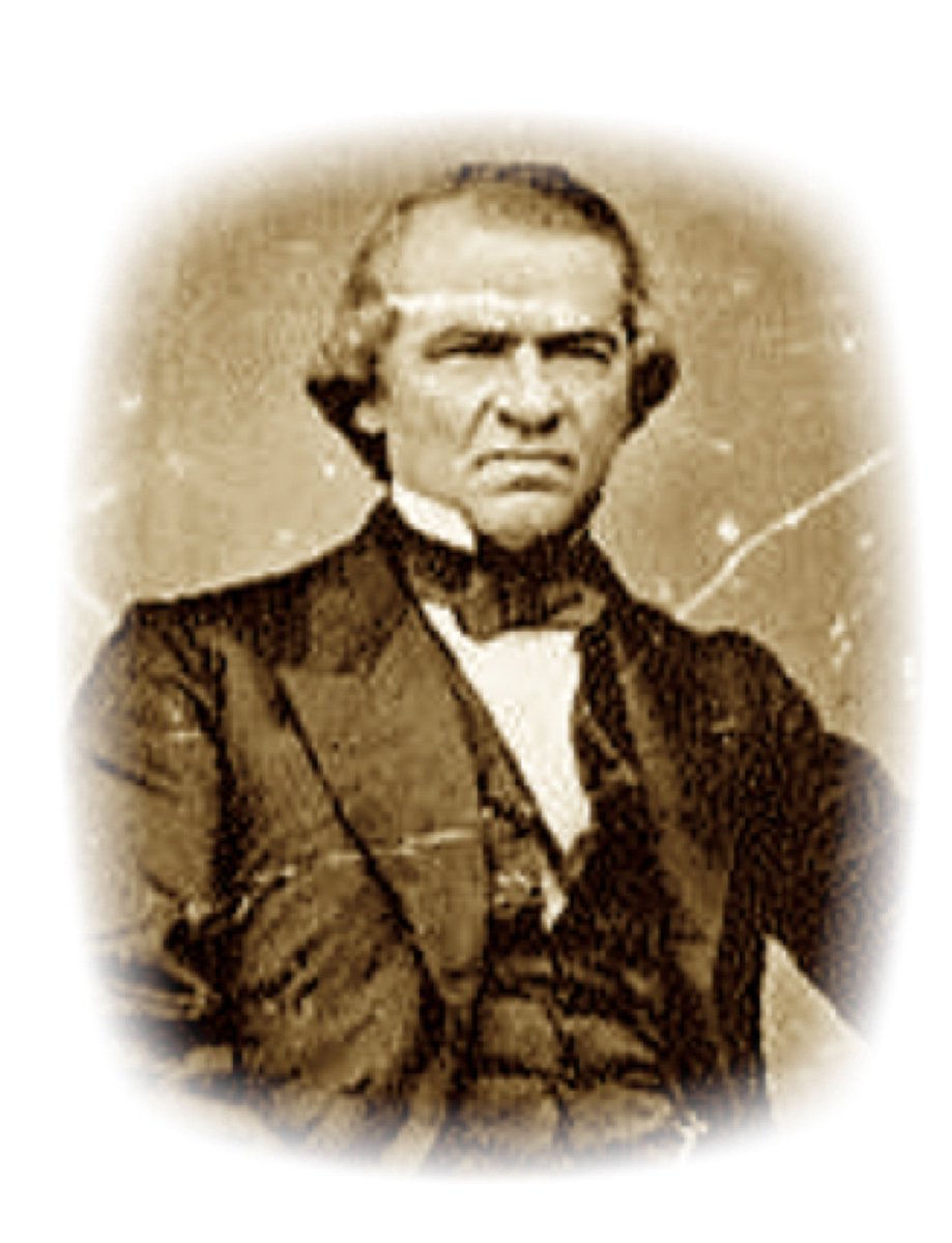 Russ_Woody's tweet photo. LINCOLN’S SECOND VICE PRESIDENT, Andrew Johnson, got way shitfaced before his VP inauguration. Three tumblers of straight whiskey. He made no sense at the ceremony and then made out with the Bible. The vice president he was replacing (Hannibal Hamlin) supplied the whiskey. https://t.co/eh8uyZRMTo