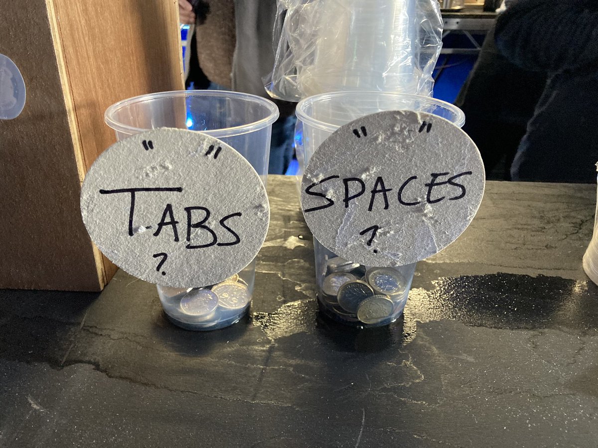 Genius way of encouraging bar tips at a hacker conference